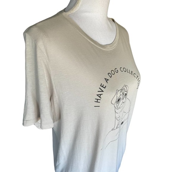 Nectar Clothing Women's T Shirt Tee Top Size L Pug In Lady Hand SS Ctn Modal - Picture 5 of 10